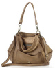 Wygodna torba damska na ramię skóra naturalna vera pelle - MARCO MAZZINI beż taupe