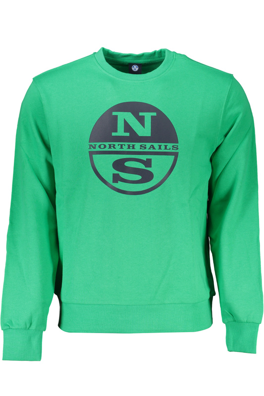ZIELONA BLUZA MĘSKA BEZ ZAMKA NORTH SAILS