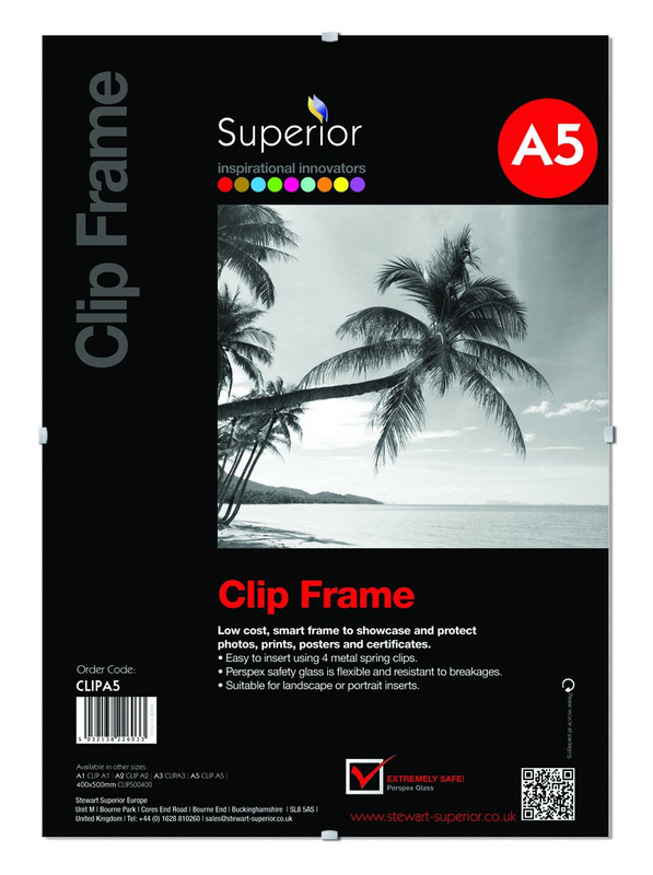 Dodatek SECO CLIP-A5. PICTURE FRAME, Kolor . Unisex.