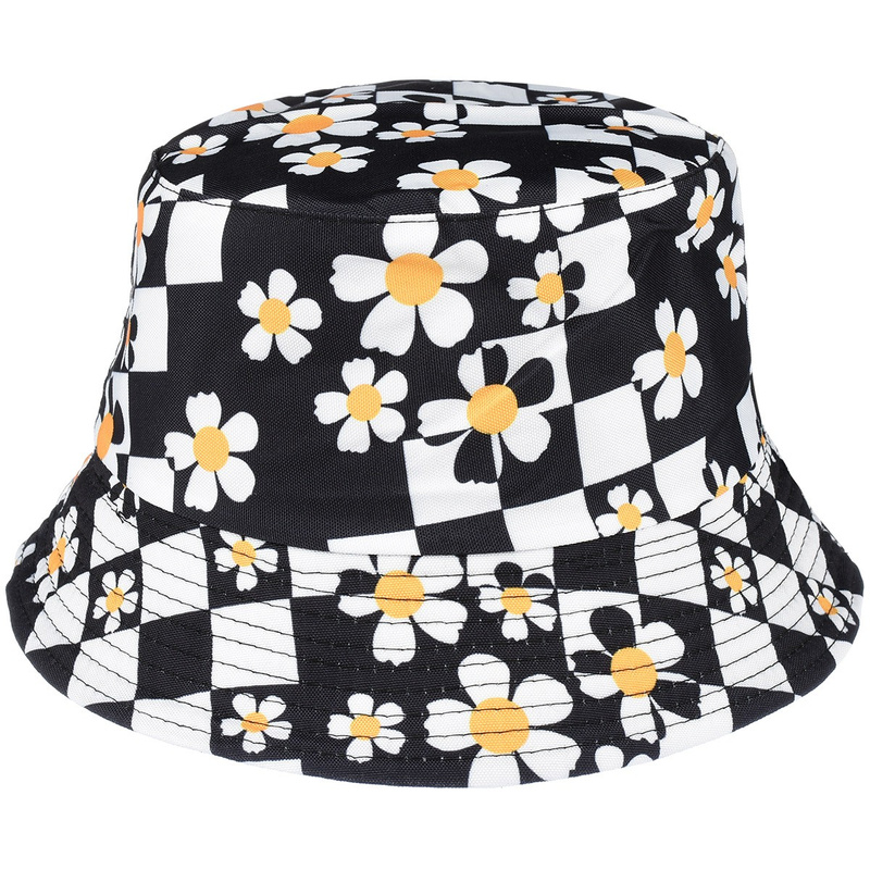 Stokrotki kapelusz dwustronny bucket hat wędkarski modny moro kap-m-52