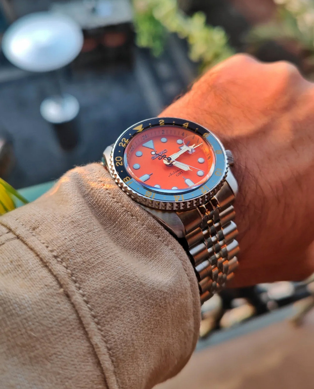 ZEGAREK MĘSKI SEIKO 5 SPORTS SSK019K1 GMT AUTOMAT + BOX