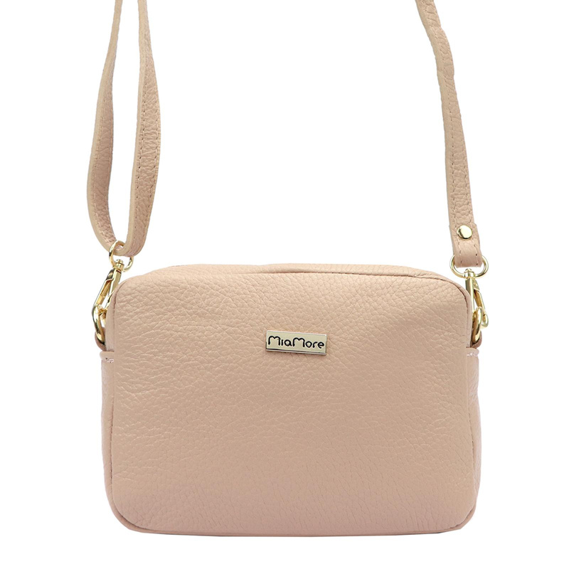 MiaMore damska listonoszka skóra naturalna torebka na ramię miejska