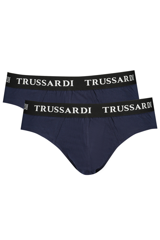TRUSSARDI MĘSKIE NIEBIESKIE SLIPSY