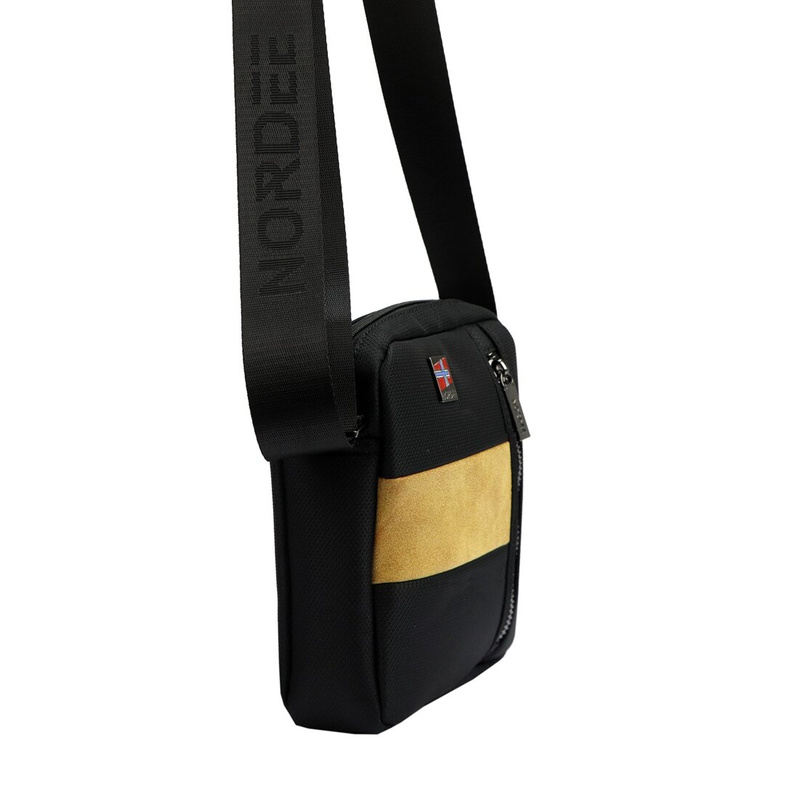 Nordee saszetka męska na ramię torba miejska z kieszeniami przez ramię