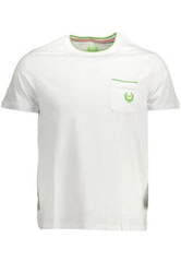 T-SHIRT MĘSKI Z KRÓTKIM RĘKAWEM GIAN MARCO VENTURI BIAŁY