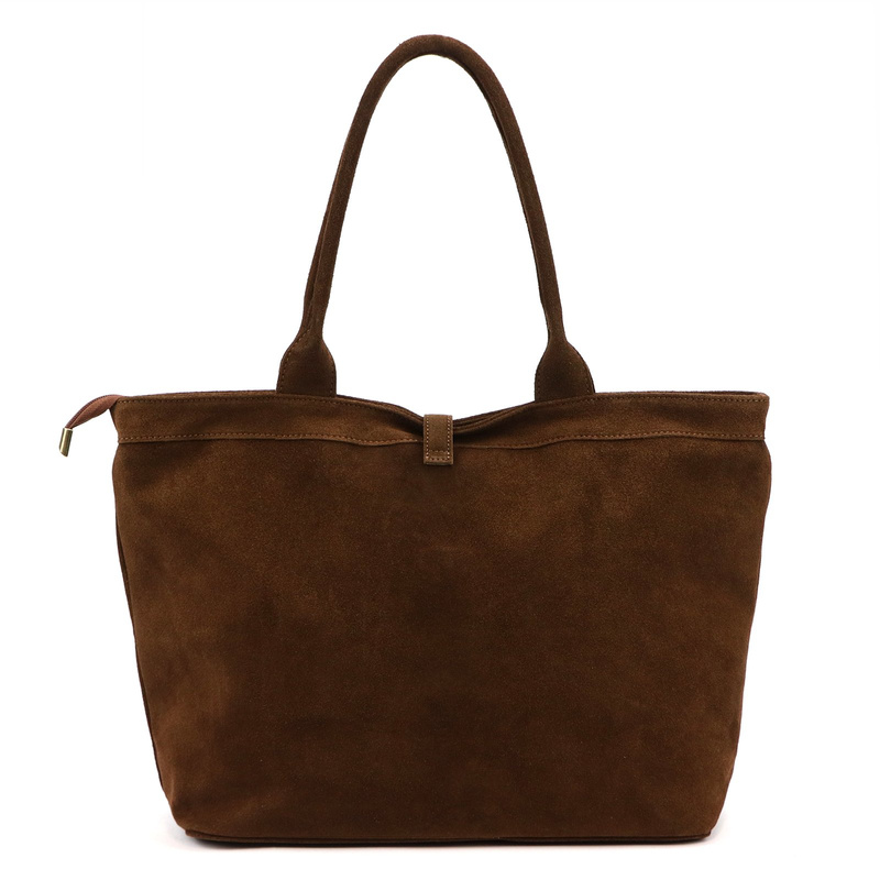 skóra zamsz Damski torebki skórzane Luka 25-007 2w1