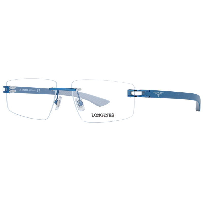 Okulary LONGINES LG5007H56090. EYEGLASSES, Kolor niebieski. Mężczyzna.