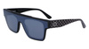 Okulary KARL LAGERFELD KL6090S-002. Okulary przeciwsłoneczne, Kolor czarny. Unisex.