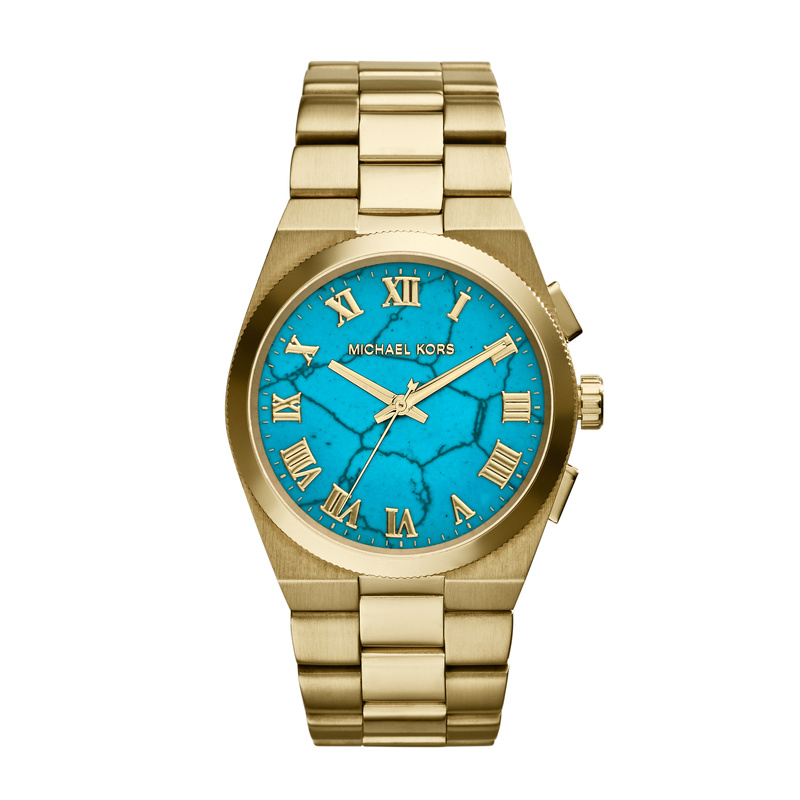 Zegarek MICHAEL KORS MK5894. Kwarcowy, Kolor niebieski. Kobieta.