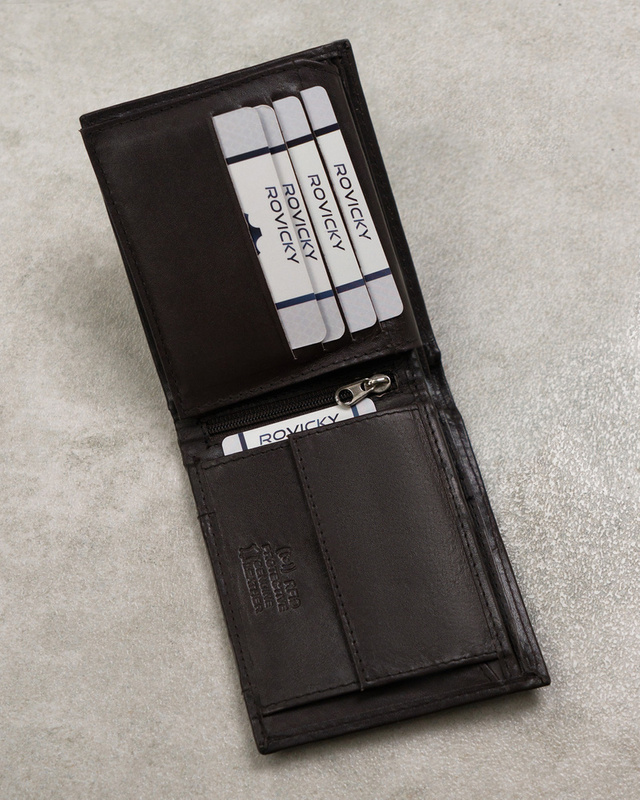 Always Wild męski portfel skóra naturalna poziomy rozbudowany system RFID