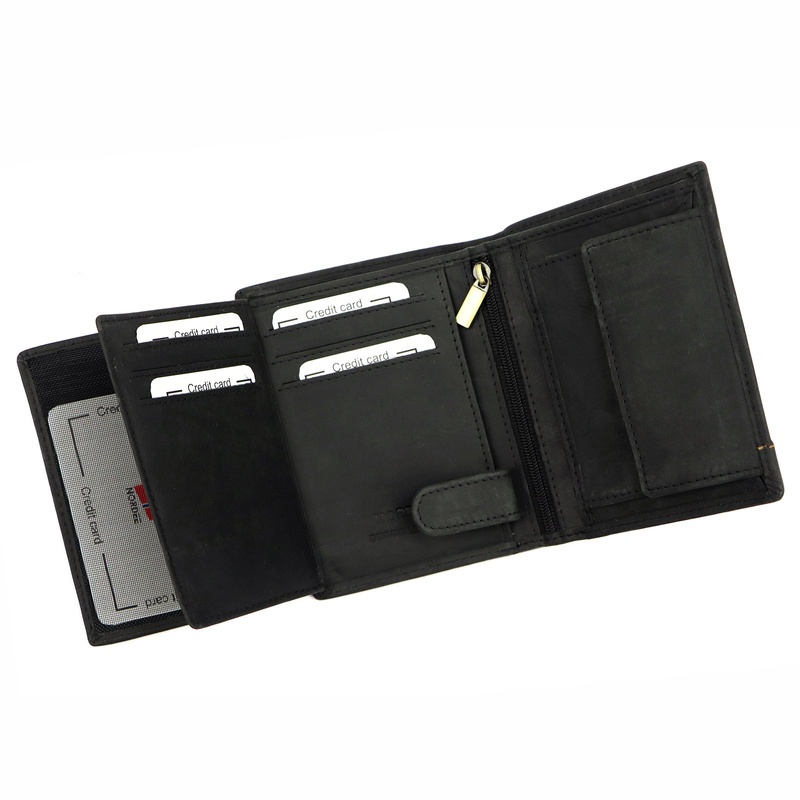 Skórzany męski portfel Nordee HJORT N4