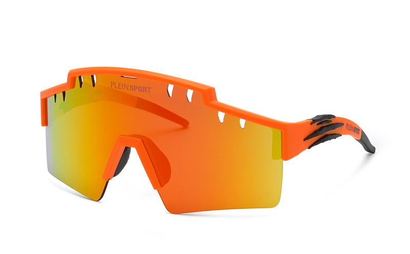 Okulary PHILIPP PLEIN SSP001-99B55A. Okulary przeciwsłoneczne, Kolor pomarańczowy. Mężczyzna.
