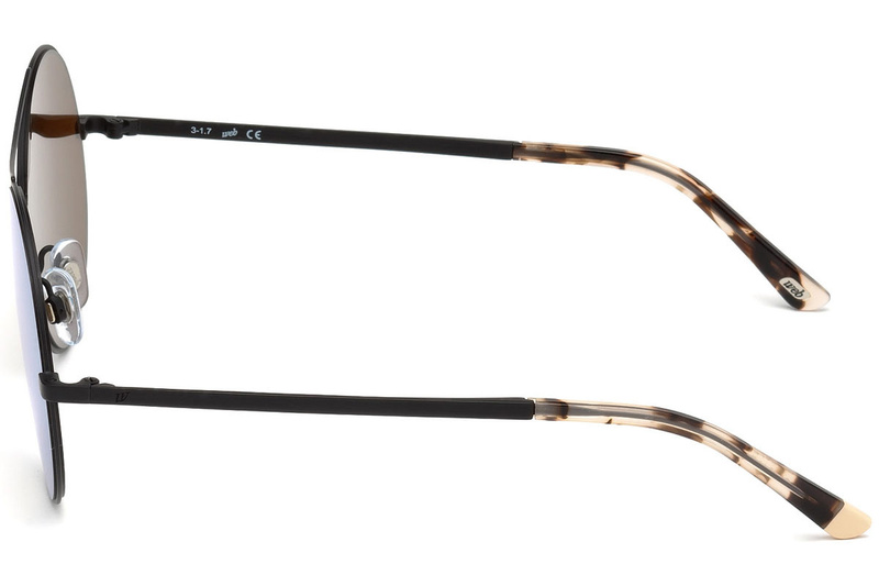 Okulary WEB EYEWEAR WE0211-02G. Okulary przeciwsłoneczne, Kolor czarny różowy. Kobieta.