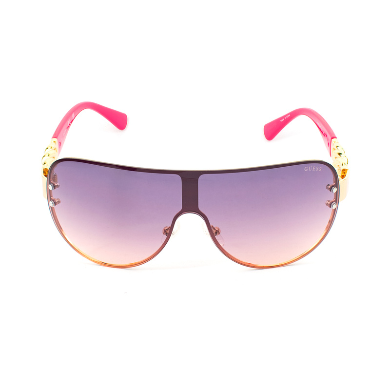 Okulary GUESS GO00037-0032U. Okulary przeciwsłoneczne, Kolor różowy. Kobieta.