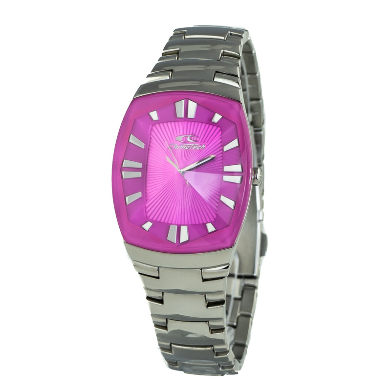 Zegarek CHRONOTECH CT7065L-25M. Kwarcowy, Kolor różowy. Kobieta.