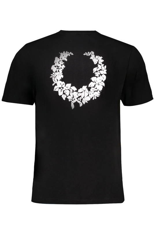 T-SHIRT MĘSKI Z KRÓTKIM RĘKAWEM GIAN MARCO VENTURI CZARNY