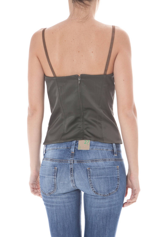 ZIELONY TOP DAMSKI JOHN GALLIANO