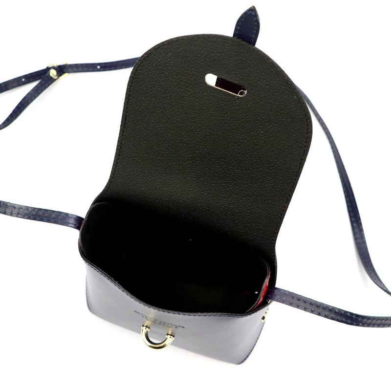 Gregorio damska listonoszka skora naturalna torebka z klapą na ramię