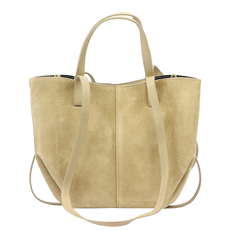 Luka Skórzana pojemna Stylowa damska shopperbag torebka na ramię