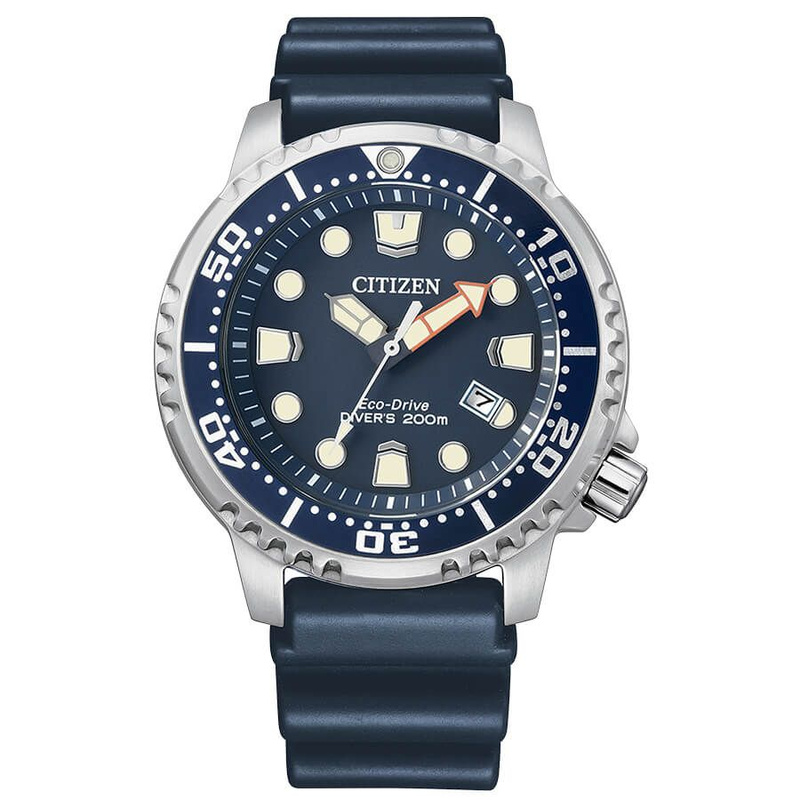 Zegarek CITIZEN BN0151-17L. Kwarcowy solarny, Kolor niebieski. Mężczyzna.
