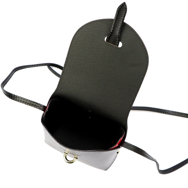 Gregorio damska listonoszka skora naturalna torebka z klapą na ramię