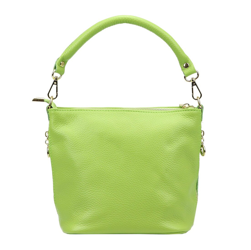 Patrizia damska torebka na ramię skóra naturalna torba z kieszenią