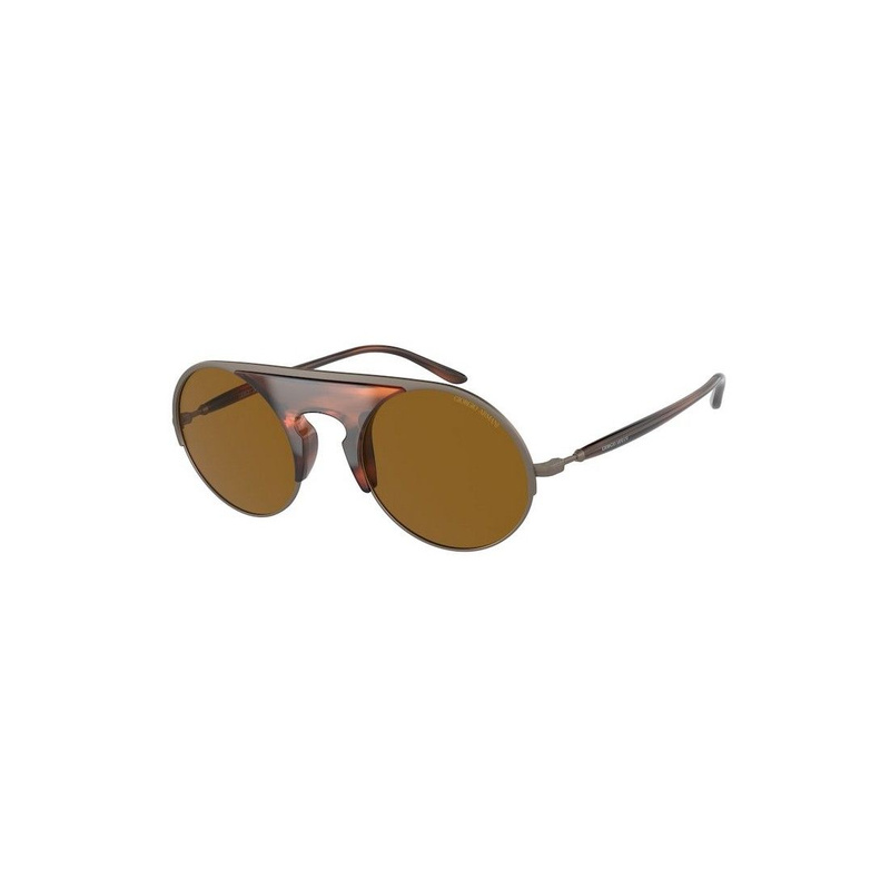 Okulary GIORGIO ARMANI AR6128-300633. Okulary przeciwsłoneczne, Kolor brązowy. Mężczyzna.