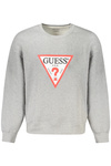 GUESS JEANS BLUZA BEZ ZAMKA M�SKA SZARA