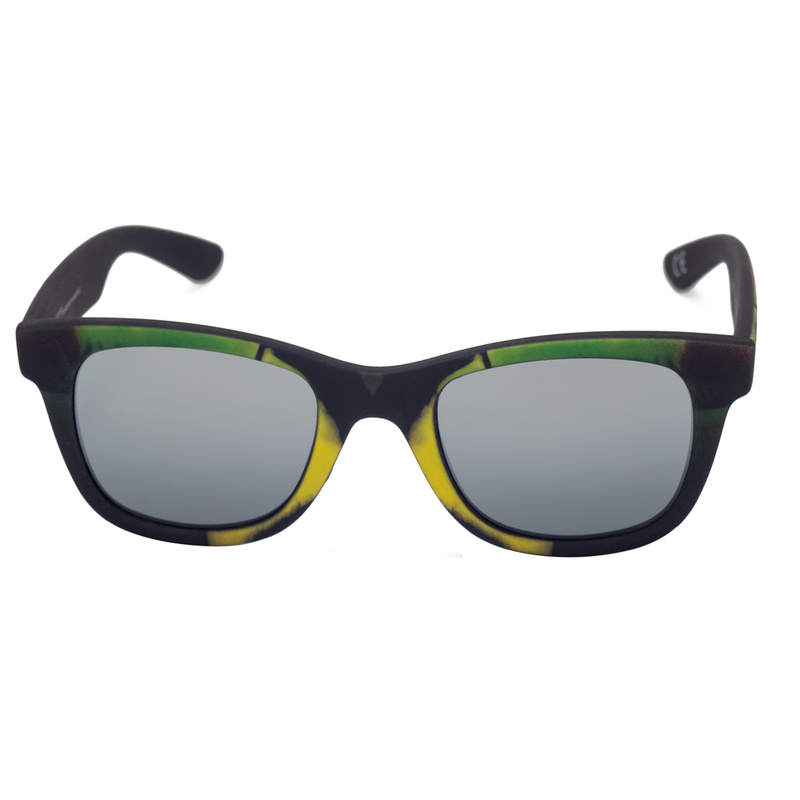 Okulary ITALIA INDEPENDENT 0090-TUC-009. Okulary przeciwsłoneczne, Kolor zielony. Unisex.