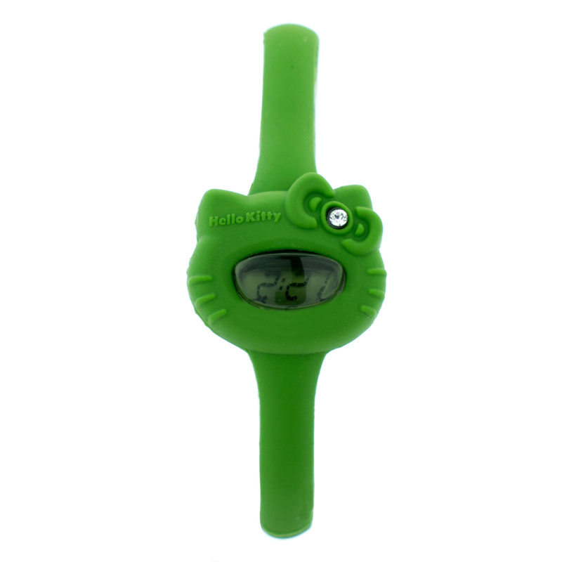 Zegarek HELLO KITTY HK7123L-21. Kwarcowy, Kolor zielony. Kobieta.