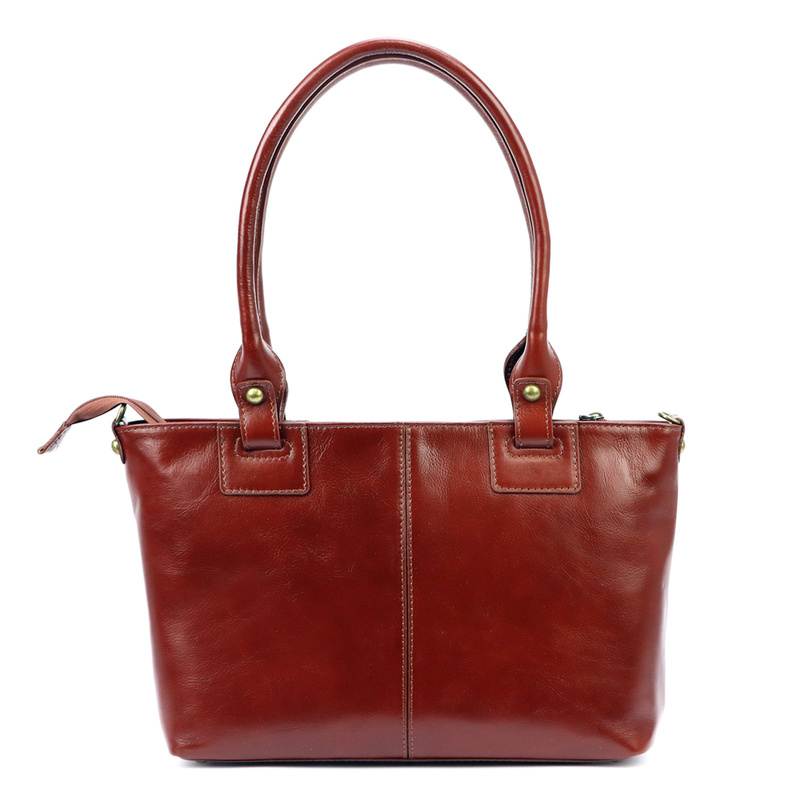 Florence Duża damska shopperbag skóra naturalna z organizerem duża