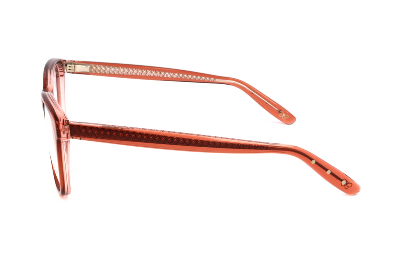 Okulary BOTTEGA VENETA BV244F2K. Okulary, Kolor różowy. Kobieta.