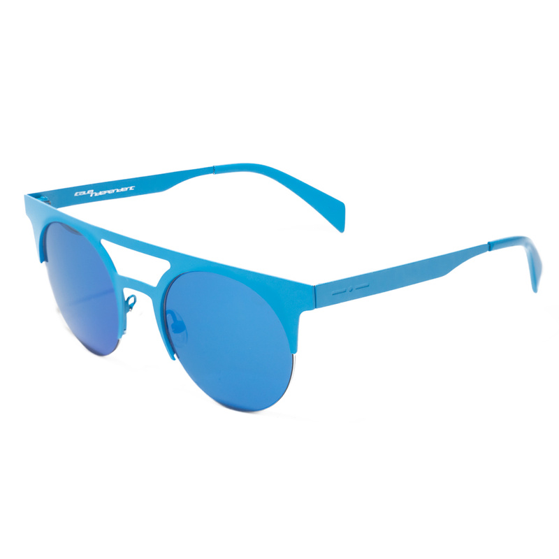 Okulary ITALIA INDEPENDENT 0026-055-000. Okulary przeciwsłoneczne, Kolor czerwony. Unisex.