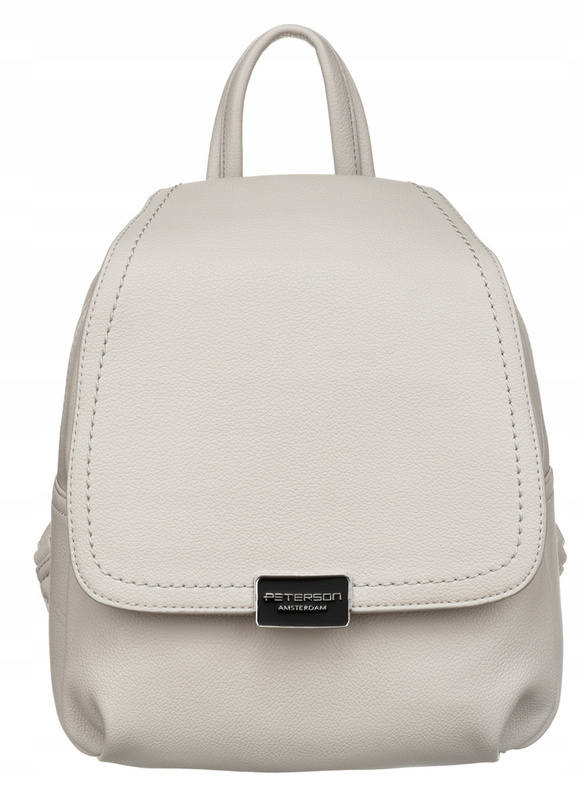 Klasyczny plecak damski ze skóry eko Peterson