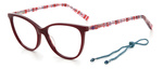 Okulary M MISSONI MMI0067LHFF41. Okulary, Kolor czerwony. Kobieta.