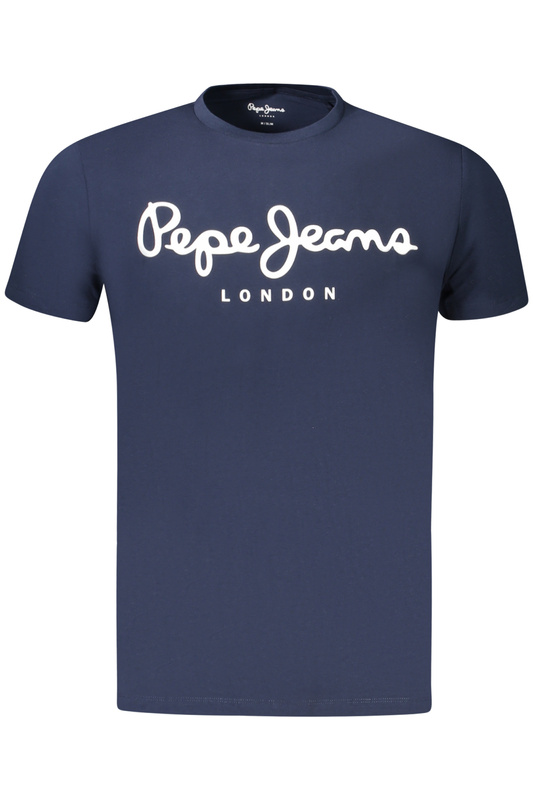 PEPE JEANS MĘSKA KOSZULKA Z KRÓTKIM RĘKAWEM NIEBIESKA