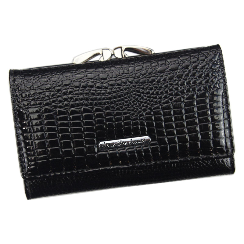 Jennifer Jones damski portfel skóra naturalna podłużna portmonetka