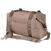 Brązowa torba treningowa z poliestru, jednokomorowa i zamykana suwakiem - Peterson