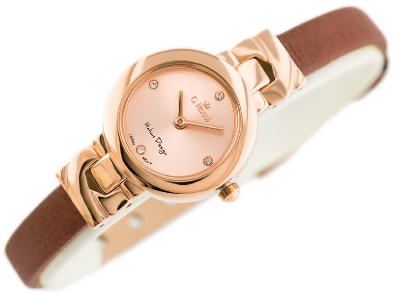 ZEGAREK DAMSKI G. ROSSI - 11914A (zg698f) + BOX