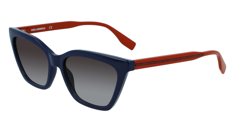 Okulary KARL LAGERFELD KL6061S-424. Okulary przeciwsłoneczne, Kolor niebieski. Kobieta.