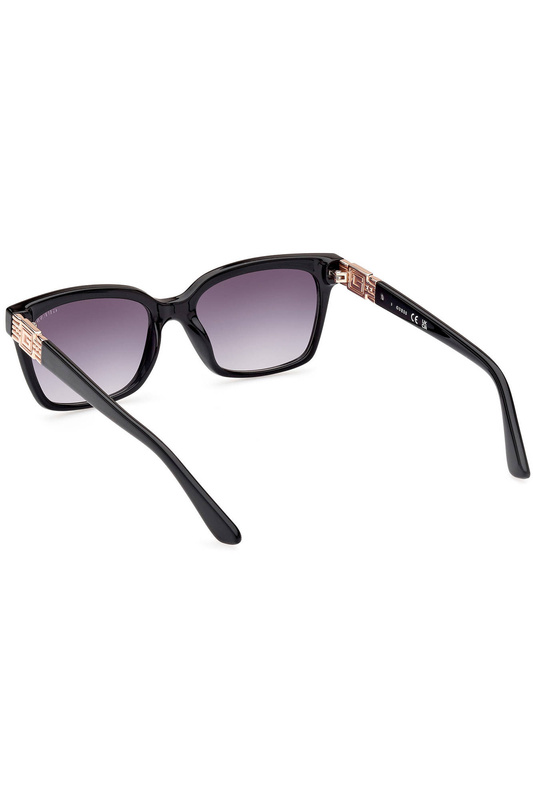 CZARNE OKULARY PRZECIWSŁONECZNE GUESS JEANS