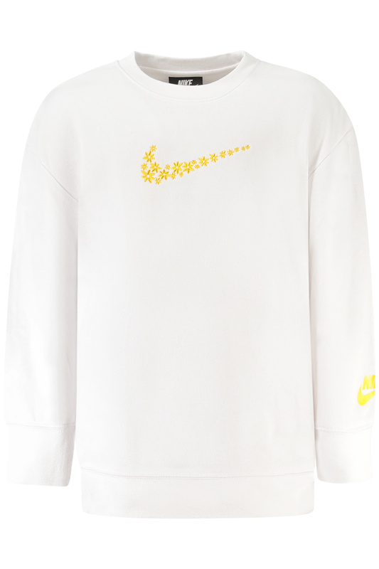 BIAŁA BLUZA DZIECIĘCA NIKE Z ROZPINANYM NA ZAMEK