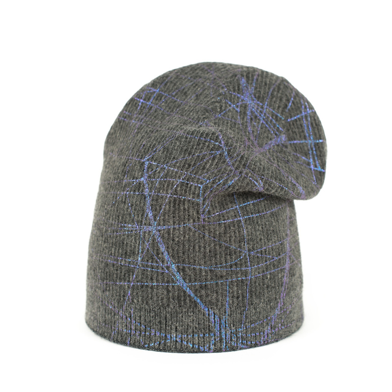 Czapka Glitter Lines