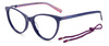 Okulary M MISSONI MMI-0009-S6F. Okulary, Kolor niebieski. Kobieta.