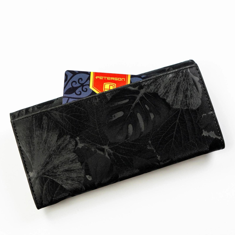 Skórzany damski portfel Peterson PTN PS401-MLF