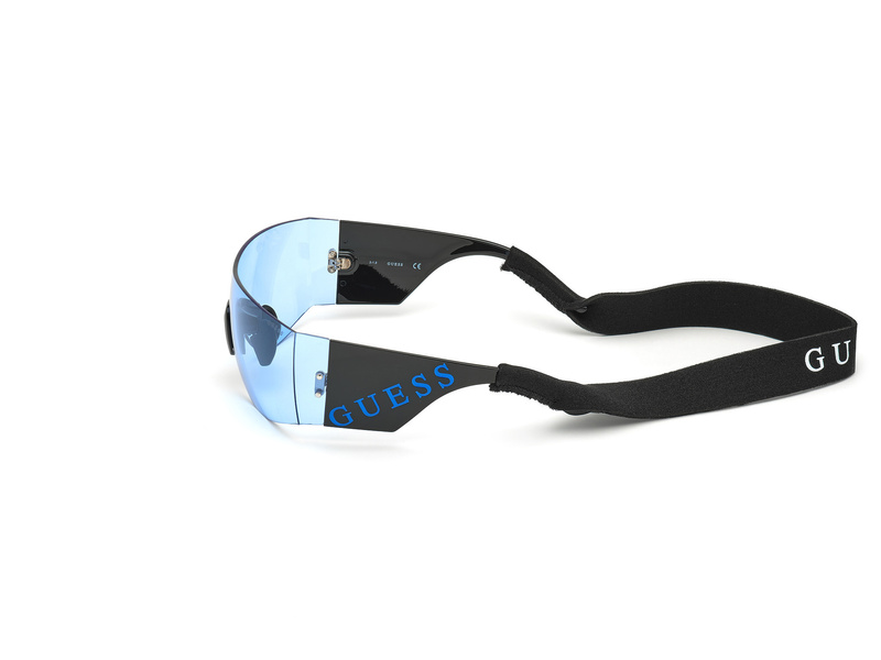 Okulary GUESS GU76620001V. Okulary przeciwsłoneczne, Kolor czarny. Kobieta.