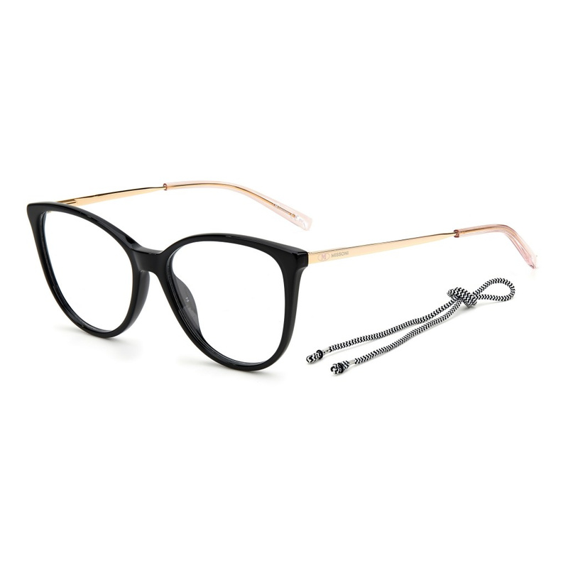 Okulary M MISSONI MMI-0016-807. Okulary, Kolor czarny. Kobieta.
