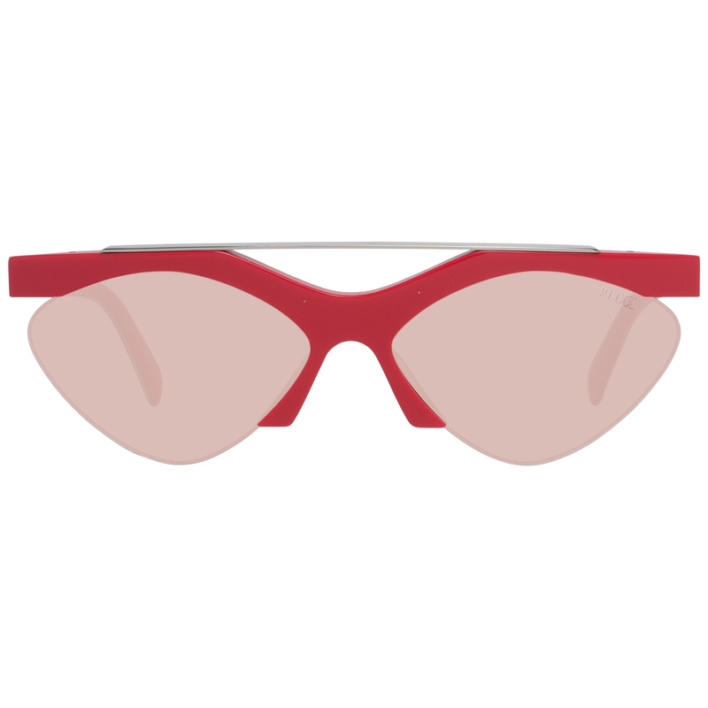 Okulary EMILIO PUCCI EP0137-5966S. Okulary przeciwsłoneczne, Kolor czerwony. Kobieta.