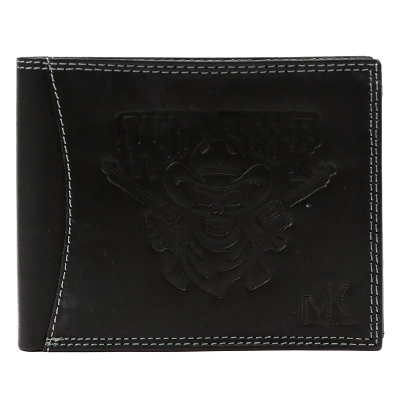 Skórzany męski portfel Money Kepper CDD 5600 WILD WEST