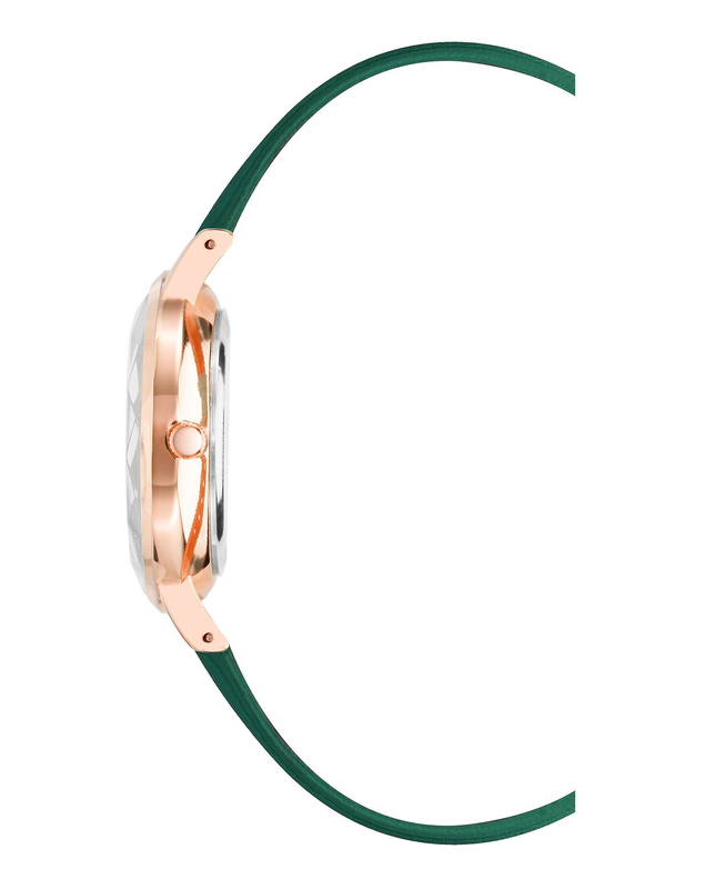 Zegarek JUICY COUTURE JC1326RGGN. Kwarcowy, Kolor zielony. Kobieta.